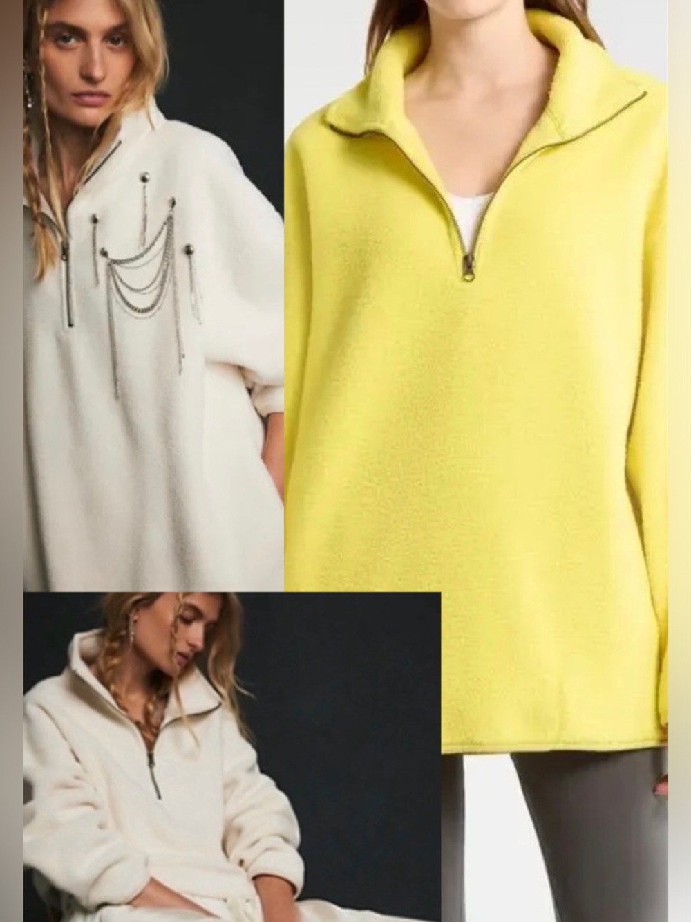 Free People Coco Faux Sherpa Pullover🌟